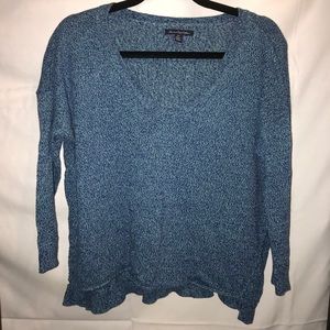 American Eagle Blue Knit Sweater